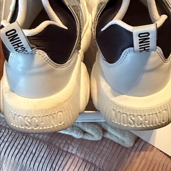 Moschino Black and White Sneakers - Picture 8 of 8